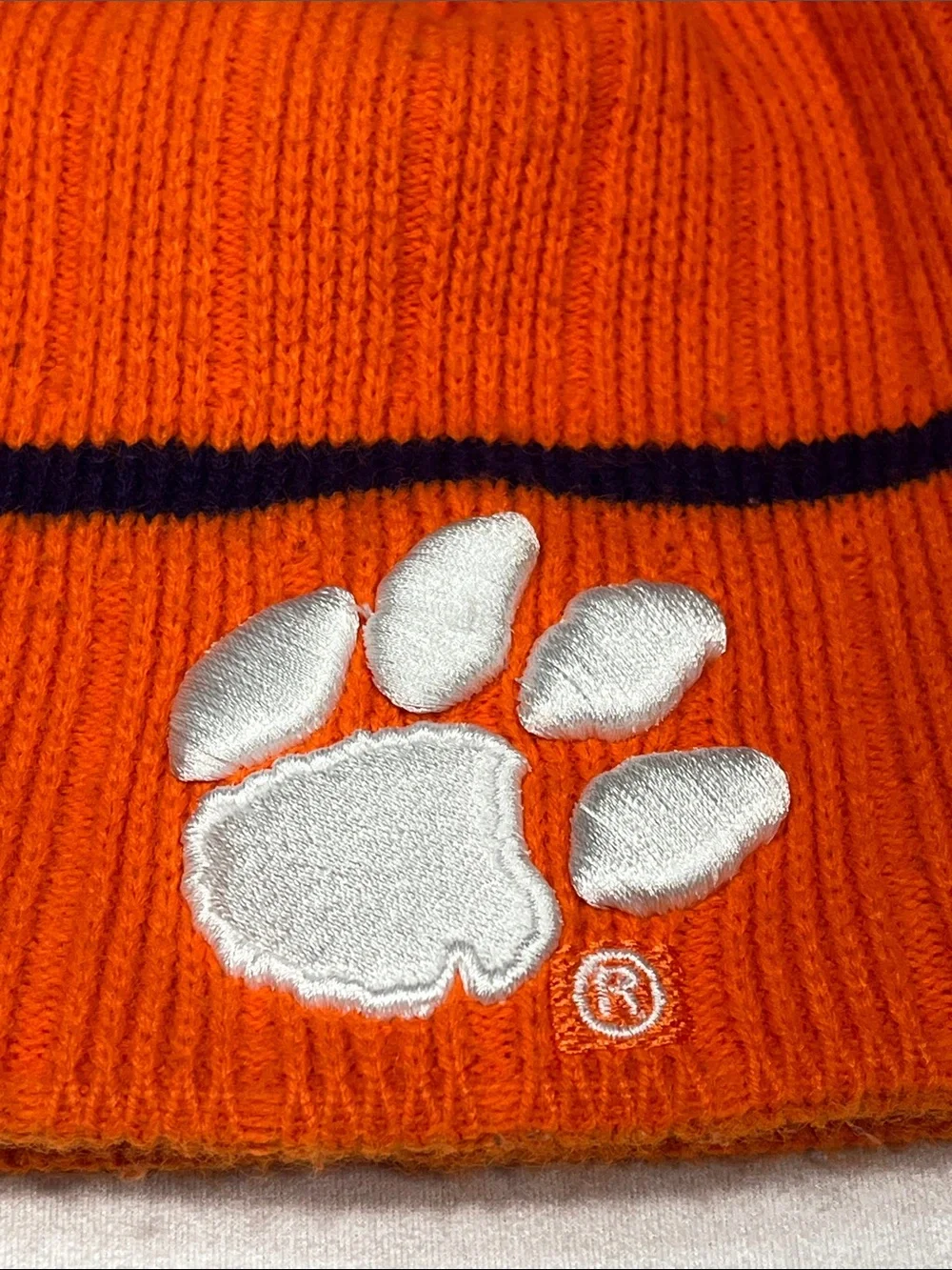 Clemson Tigers Beanie Hat Bundle Orange Knit Twins Enterprise Starter NCAA